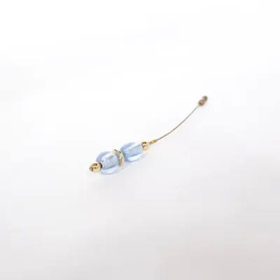 Broche (Blauw, Goud) Onbekend materiaal