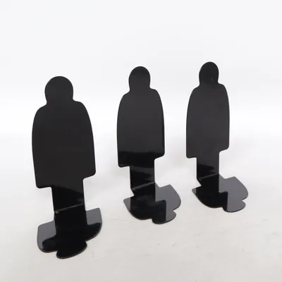 Bokstöd (Svart) från IKEA