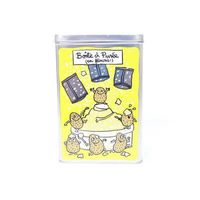 Bocal en verre (Jaune, Argent, Multicolore) de Dlp