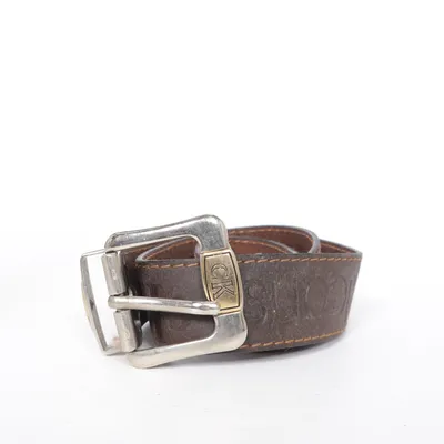 Belt (Brown) from Calvin Klein Jeans Leather