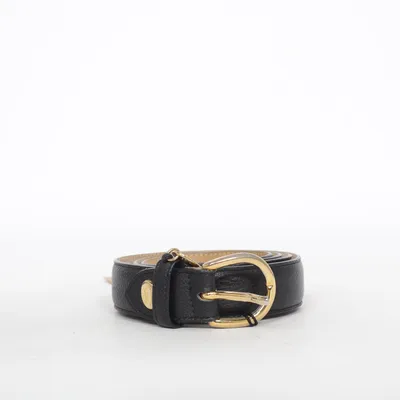 Bälte (Svart) från Longchamp Skinn