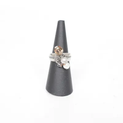Ring (Silber) von Fossil Steel Unbekanntes Metall