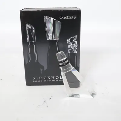 Wine cork (Carat City Stopper) from Orrefors