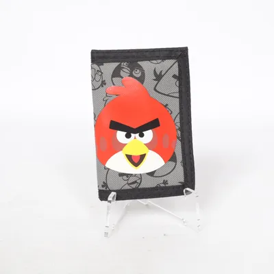 Wallet (Gray, Red, Multicolored) from Angry Birds