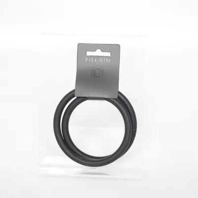 Armband (Svart) från Pilgrim Okänd metall