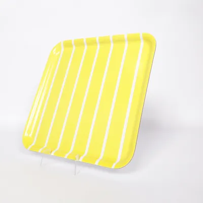 Bricka (Gul, Vit) från IKEA