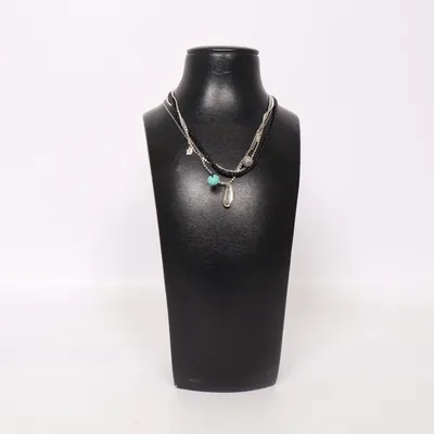 Ketting (Zwart, Zilver) van Joy Onbekend materiaal
