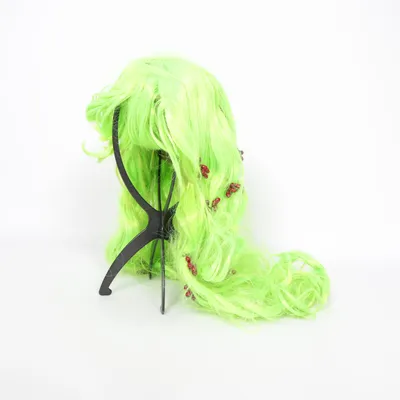 Peruk (Grön) Polyester