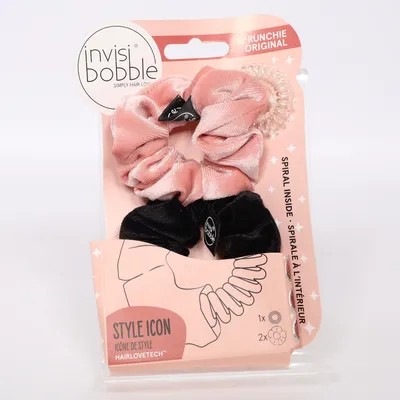 Haarelastiekje (Roze, Meerkleurig) van Invisibobble
