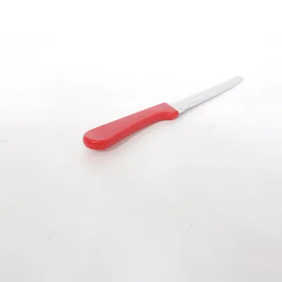 Brödkniv (Röd, Silverfärgad) från Edelstahl