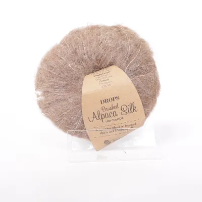 Garen (Brushed Alpaca Silk) van Drops Alpacawol, Zijde