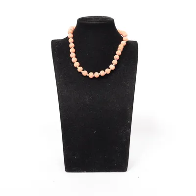 Necklace (Orange) from Daniel Jouvance Unknown metal