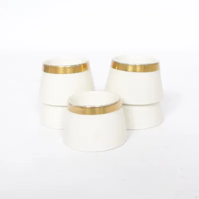 Coquetier (Blanc, Or) de Winterling