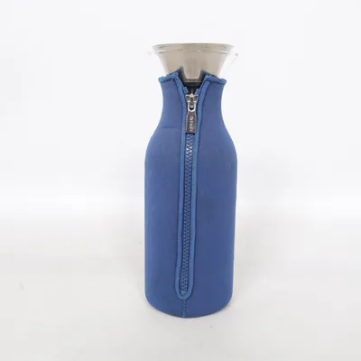 Karaff (Blå, Transparent, Silverfärgad) från Eva Solo