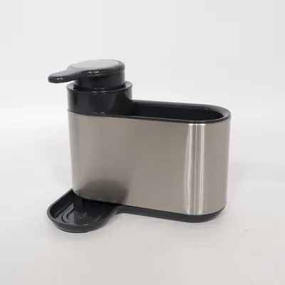 Tvålpump (Silverfärgad, Svart) från Bon Gusto