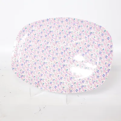 Plateau de service (Rose, Multicolore) de Rice