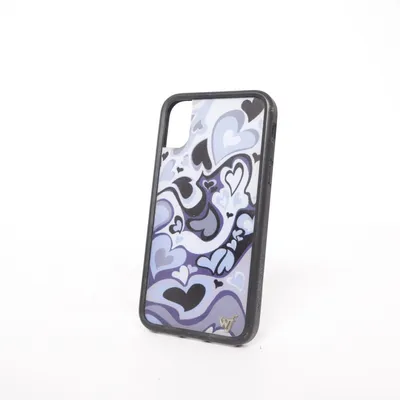 Coque de téléphone (Bleu, Noir) de Wildflower