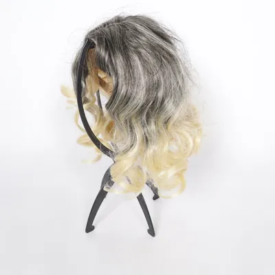Wig (Yellow, Gray)