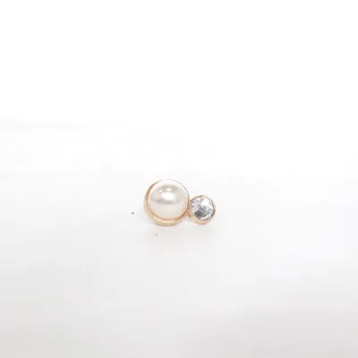 Skotillbehör (Vit, Guldfärgad) från Jibbitz by Crocs