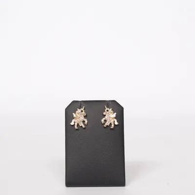 Boucles d'oreilles (Or) Métal inconnu