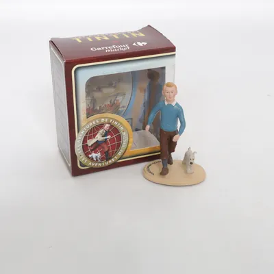 Action figure (Tim und struppi) from Carrefour