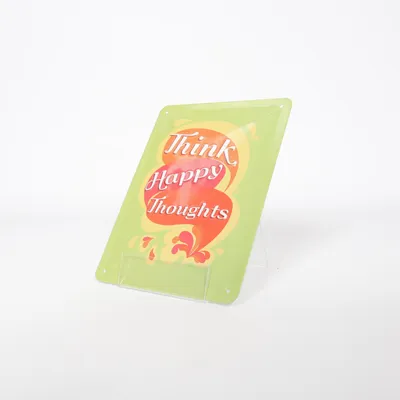 Sign (Think Happy Thoughts) from Nostalgic Art
