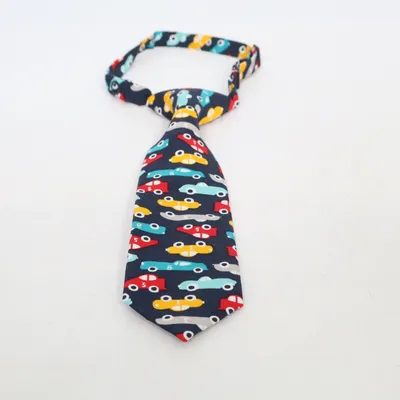 Tie (Blue, Multicolored) from Polarn O. Pyret Cotton