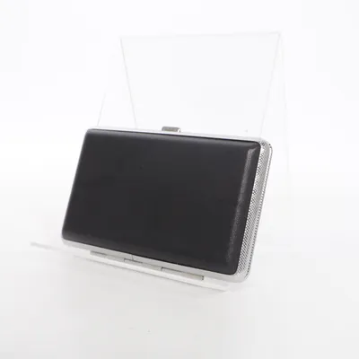 Cigarette case (Black, Silver)