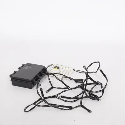 String lights (Black) from Rusta