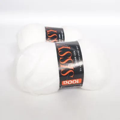Garn (Vit) från Sissy Akryl