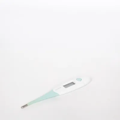 Febertermometer (Vit, Grön) från Sanitas