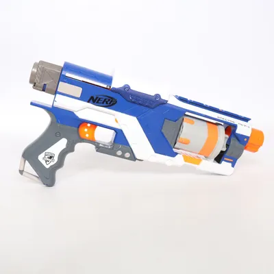 Leksaksvapen (Vit, Blå, Grå, Orange) från Nerf
