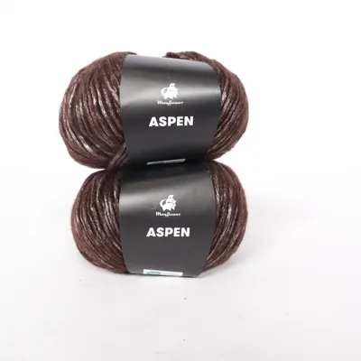 Garn (Aspen) fra Mayflower Viscose, Uld