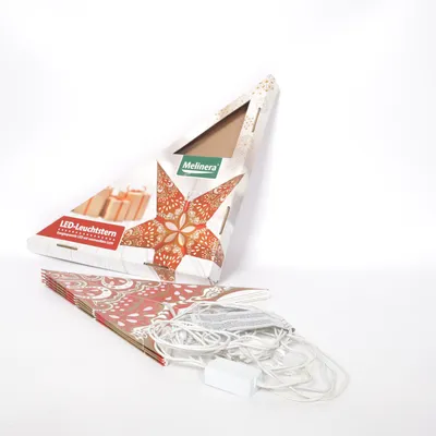 Julstjärna (Röd, Vit) från Melinera