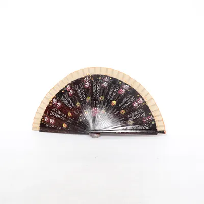 Solfjäder (Svart, Flerfärgad)