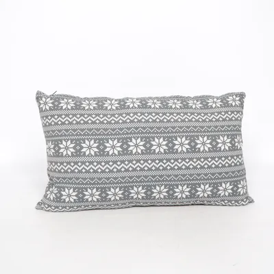 Cushion (Gray, White) from Depot Cotton, Polyester