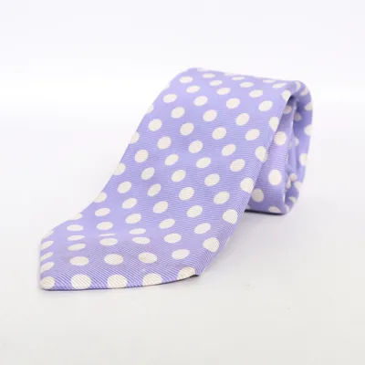 Tie (Purple, White) from Borrelli