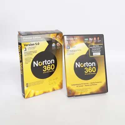 Antivirusprogram (Flerfarvet) fra Norton