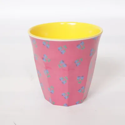 Drinkglas (Roze, Geel, Meerkleurig) van Rice