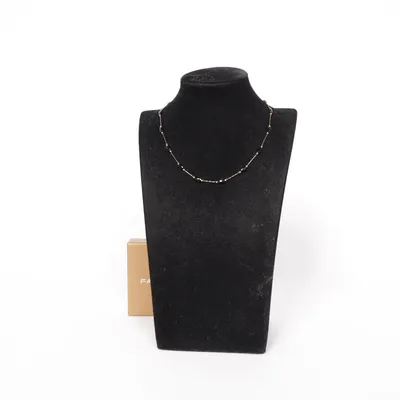 Collier (Noir, Or) de Fancy Métal inconnu