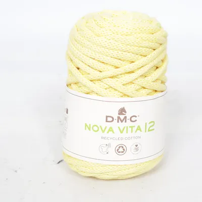 Fil (Nova Vita 12) de DMC Polyester, Coton recyclé