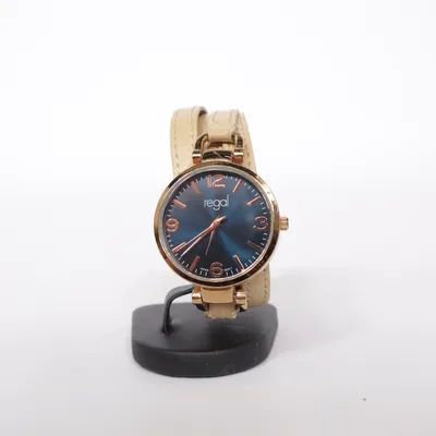 Montre (Beige, Bleu, Or) de Regal