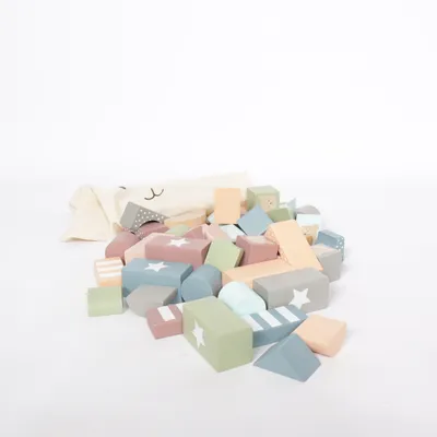 Blocs de construction (Beige, Multicolore) de JaBaDaBaDo
