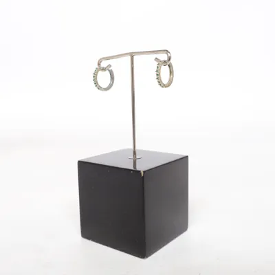 Oorbellen (Goud, Blauw) Onbekend materiaal