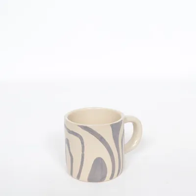 Tasse (Beige, Noir) de Bloomingville