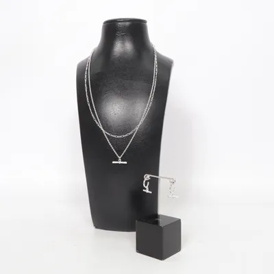 Sieradenset (Zilver) Onbekend materiaal