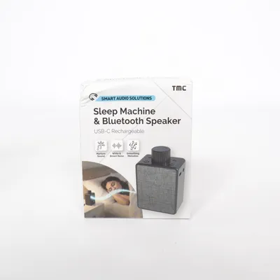 Bluetooth speaker (Sleep Machine & Bluetooth Speaker) from TMC