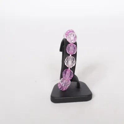 Bracelet (Violet, Transparent) Métal inconnu