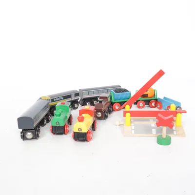 Tågbana (Flerfärgad) från Brio