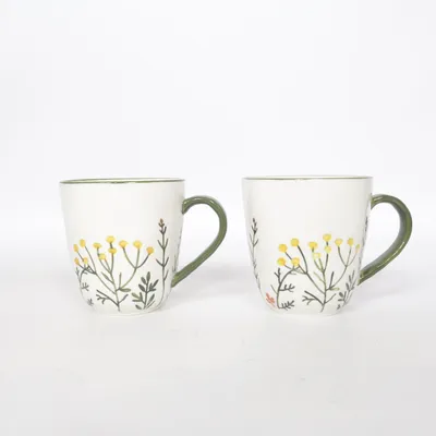 Mugg (Vit, Grön, Gul) från Miljögården